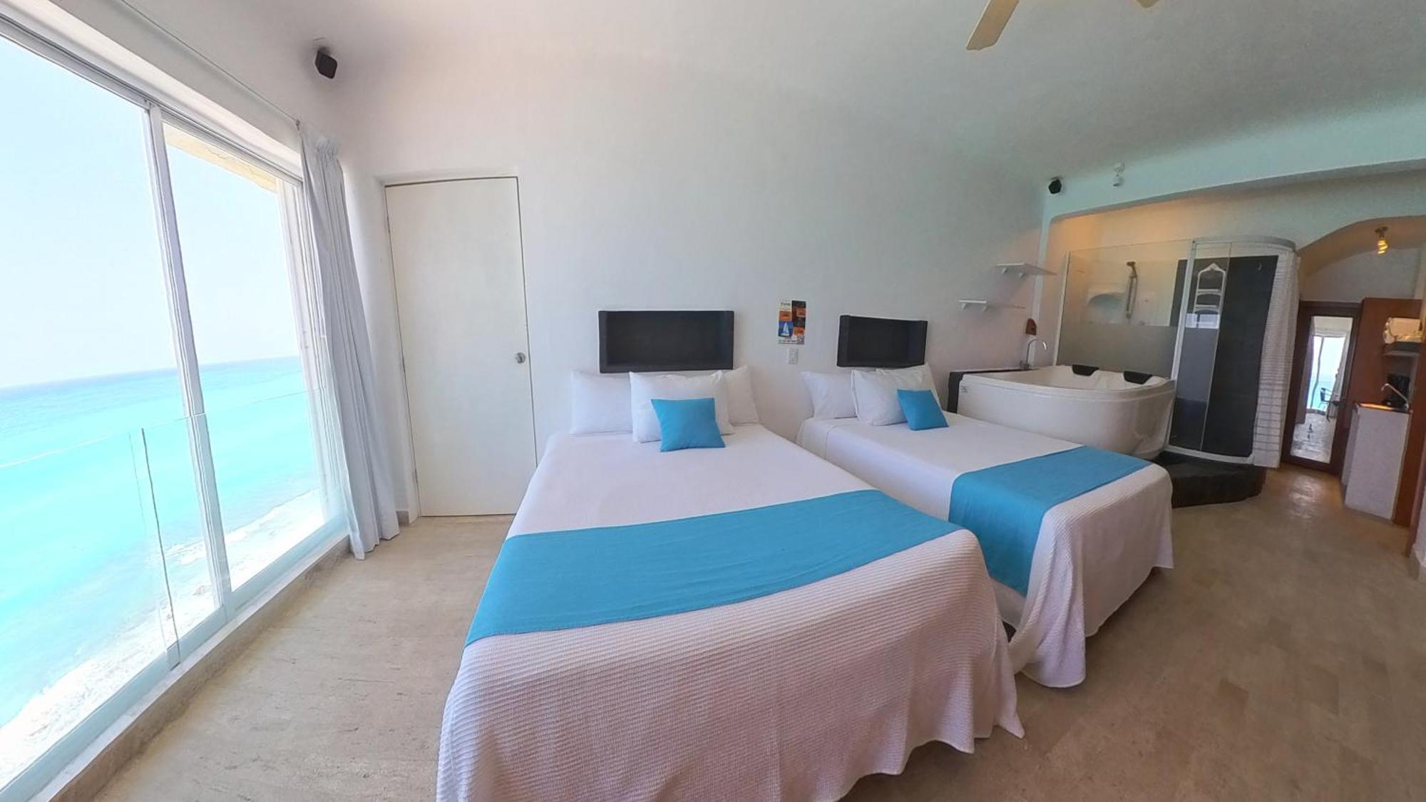 Cancun Plaza Sea View Номер фото